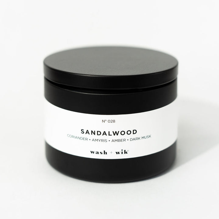 travel tin candle