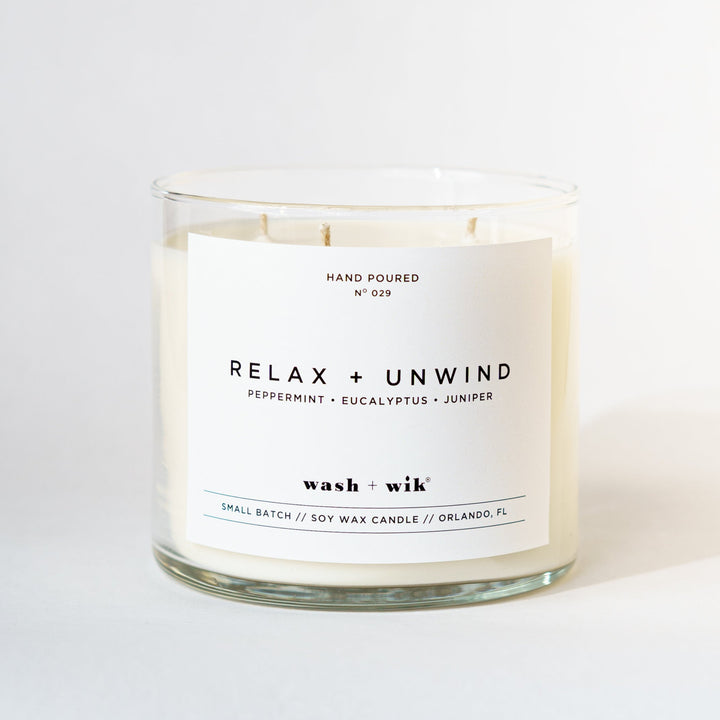 Three wick tumbler candle 