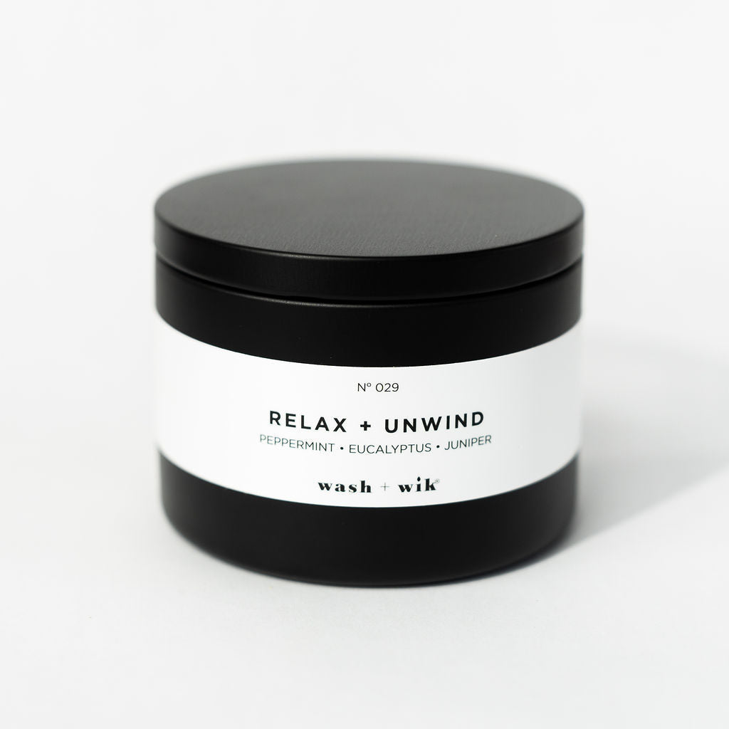 travel tin candle