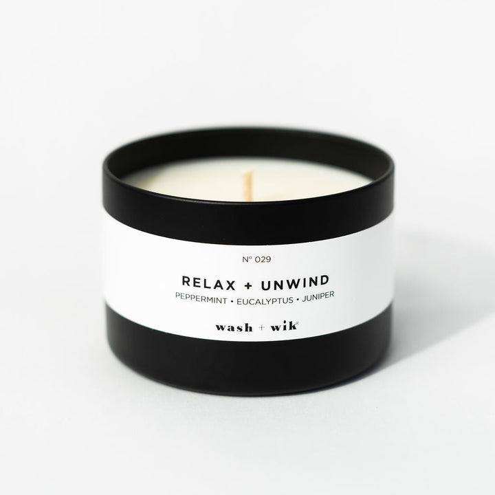 travel tin candle