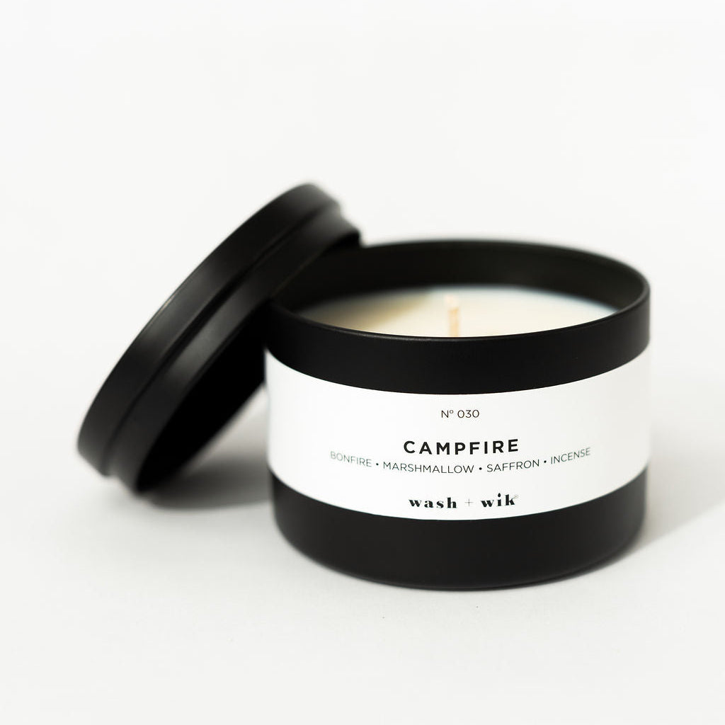 travel tin candle