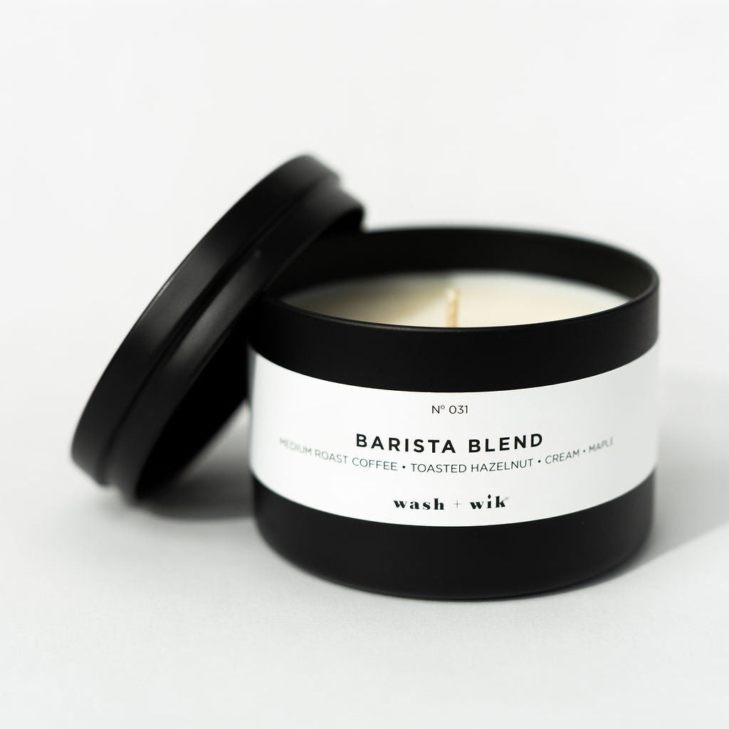 travel tin candle