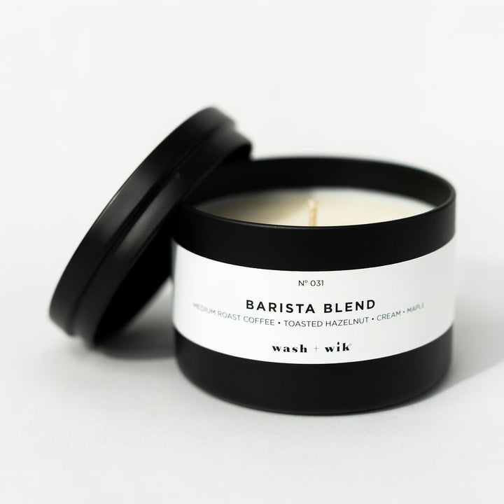 travel tin candle
