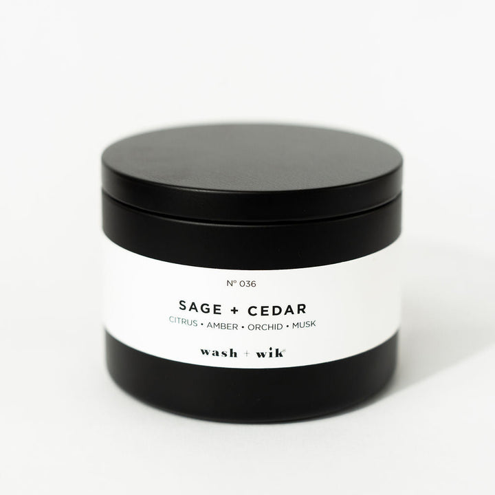 travel tin candle