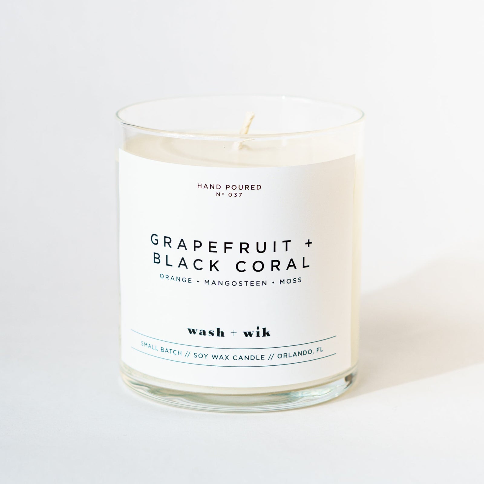 One wick tumbler candle 