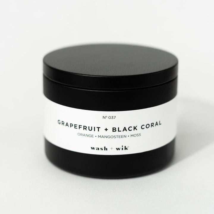 travel tin candle