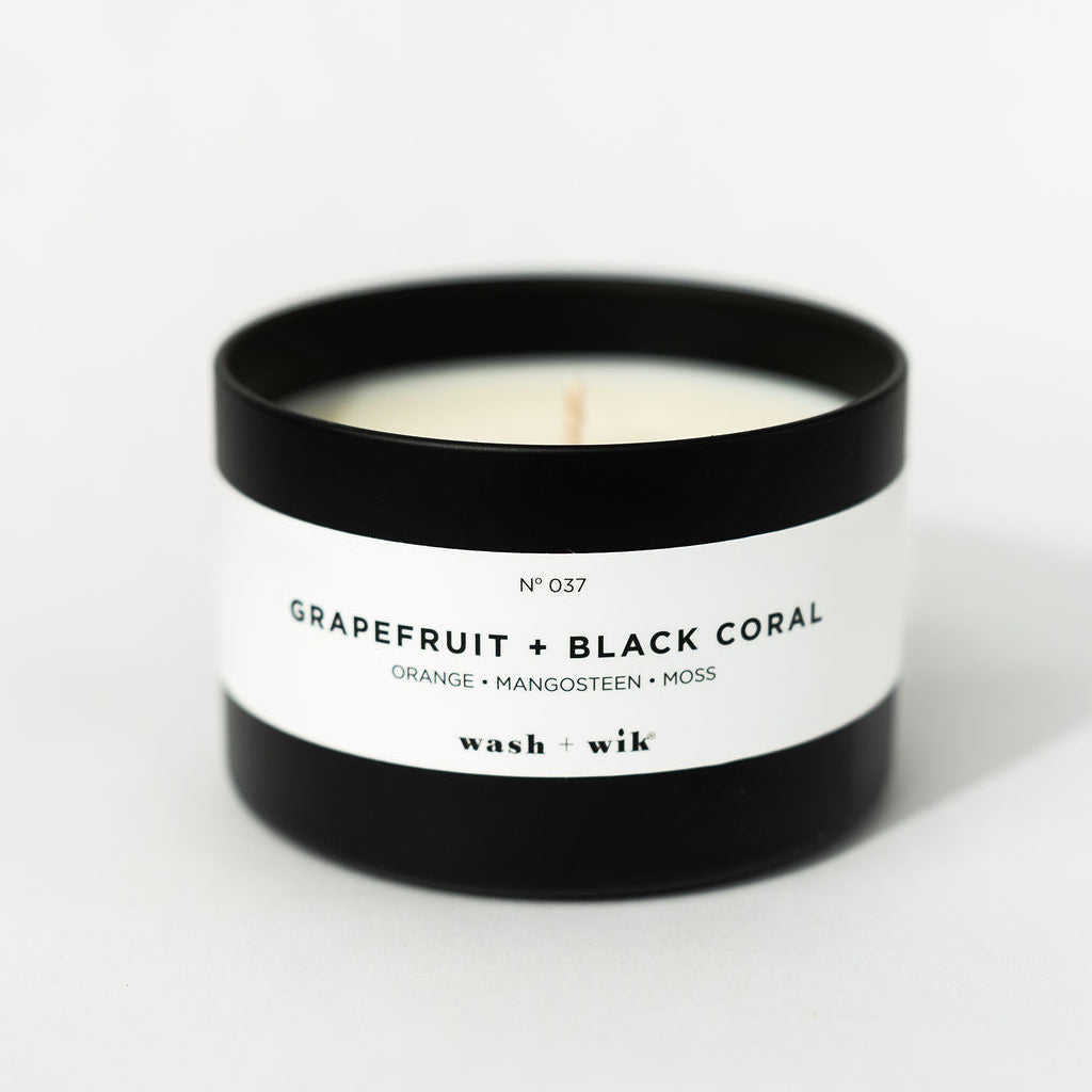 travel tin candle