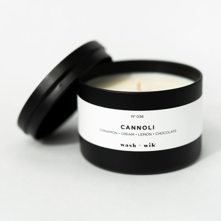 travel tin candle