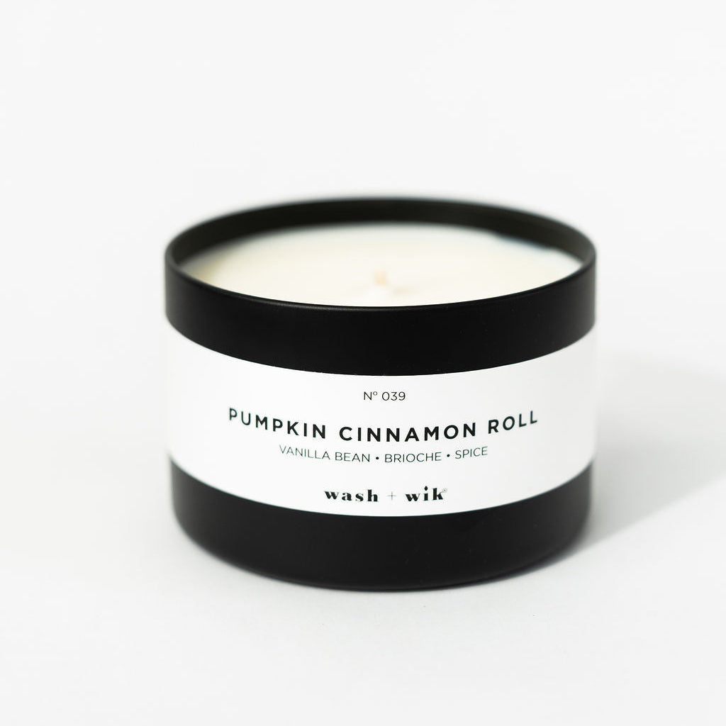 travel tin candle