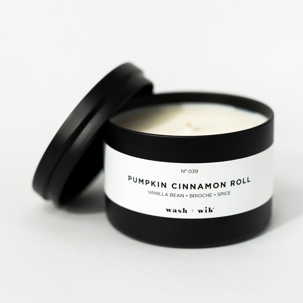 travel tin candle