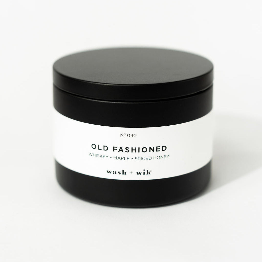 travel tin candle