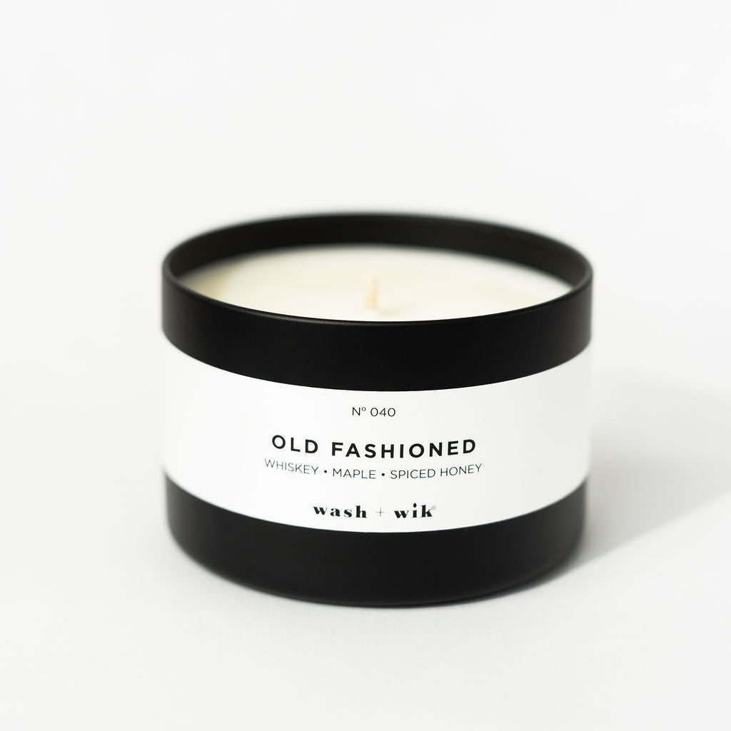 travel tin candle