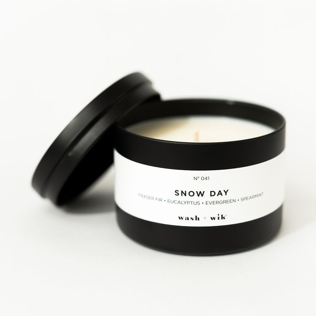 travel tin candle