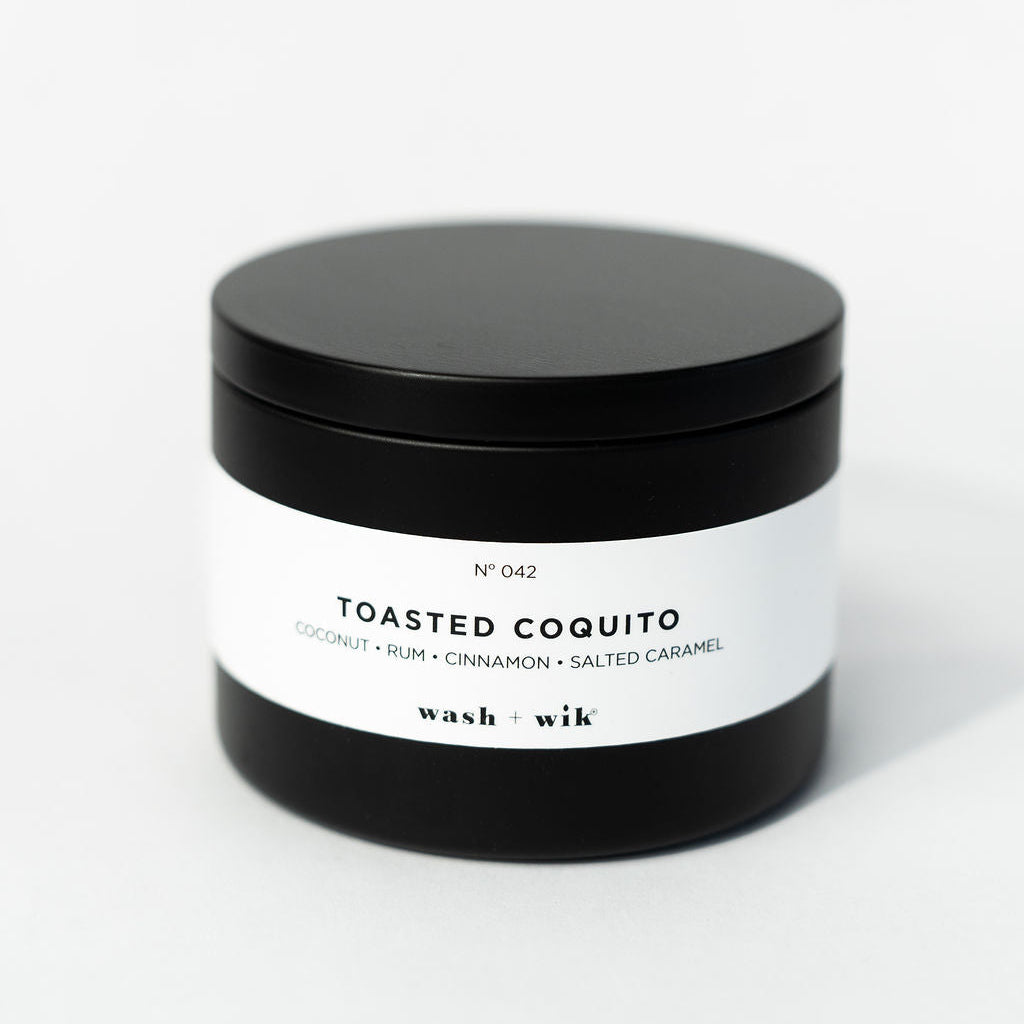 travel tin candle