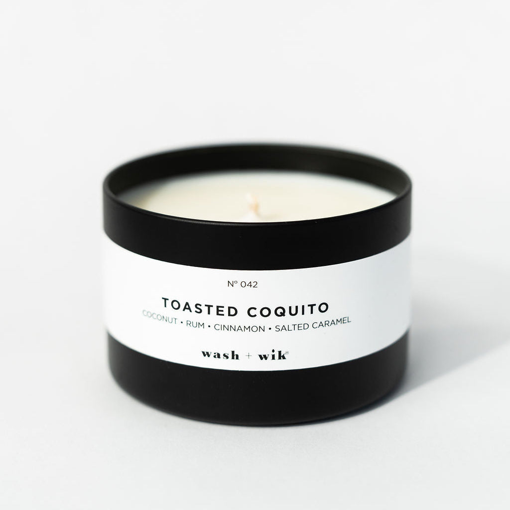travel tin candle