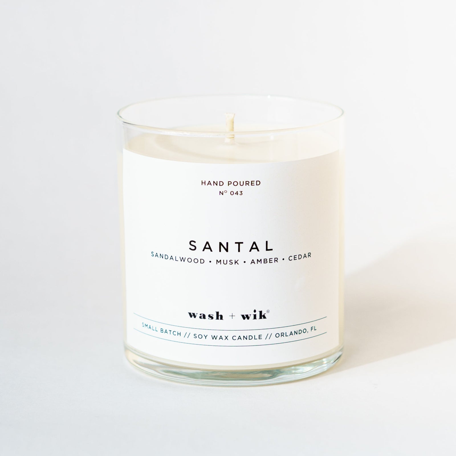 One wick tumbler candle 
