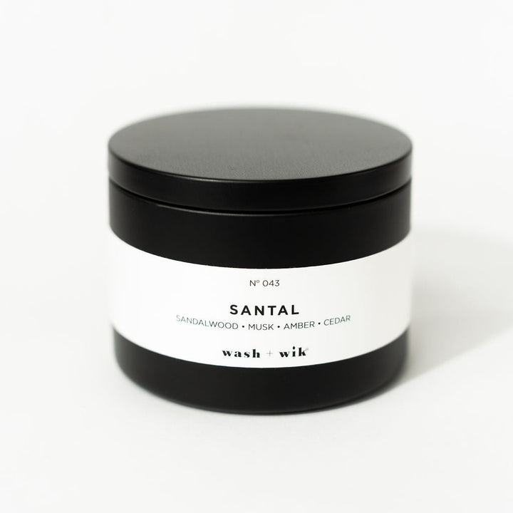 travel tin candle