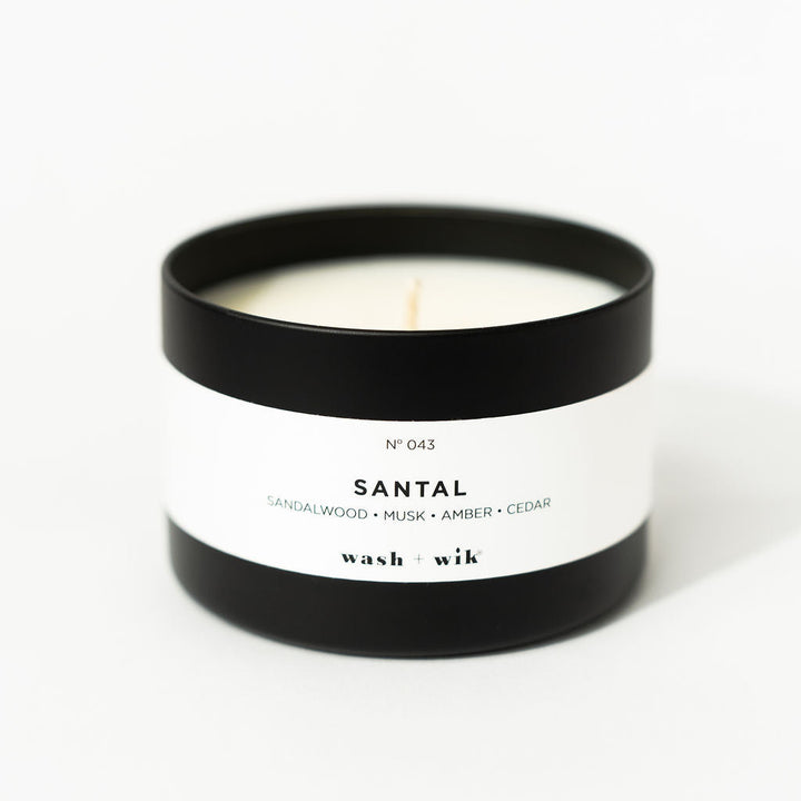 travel tin candle