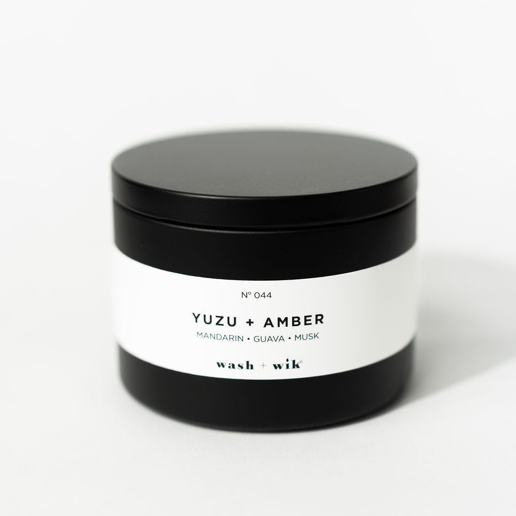 travel tin candle