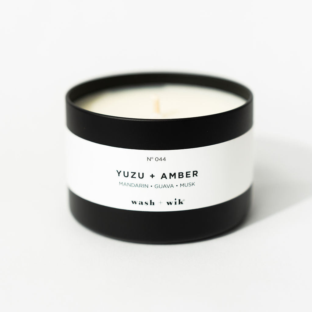 travel tin candle