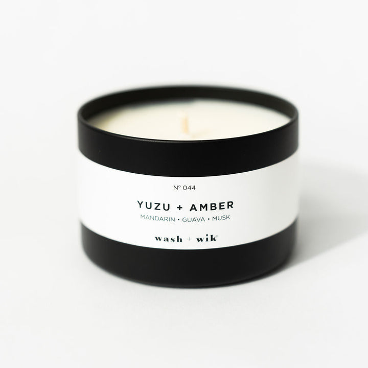 travel tin candle