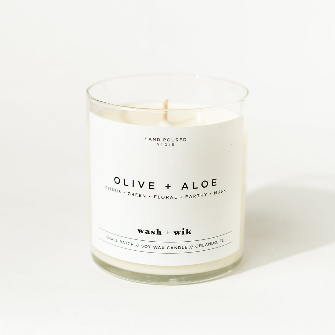 One wick tumbler candle 