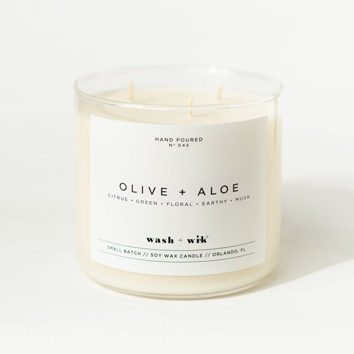 Three wick tumbler candle 