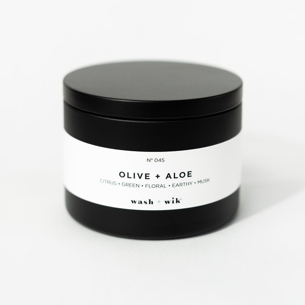 travel tin candle