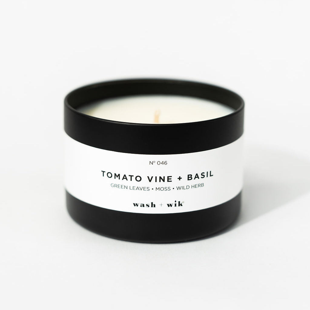 travel tin candle