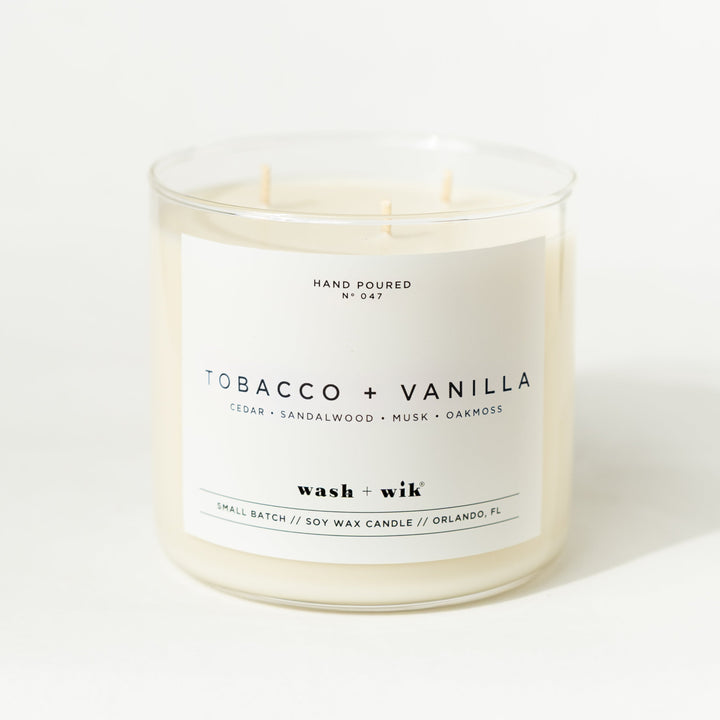 Three wick tumbler candle 