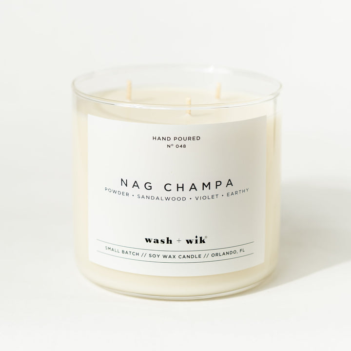 Three wick tumbler candle 