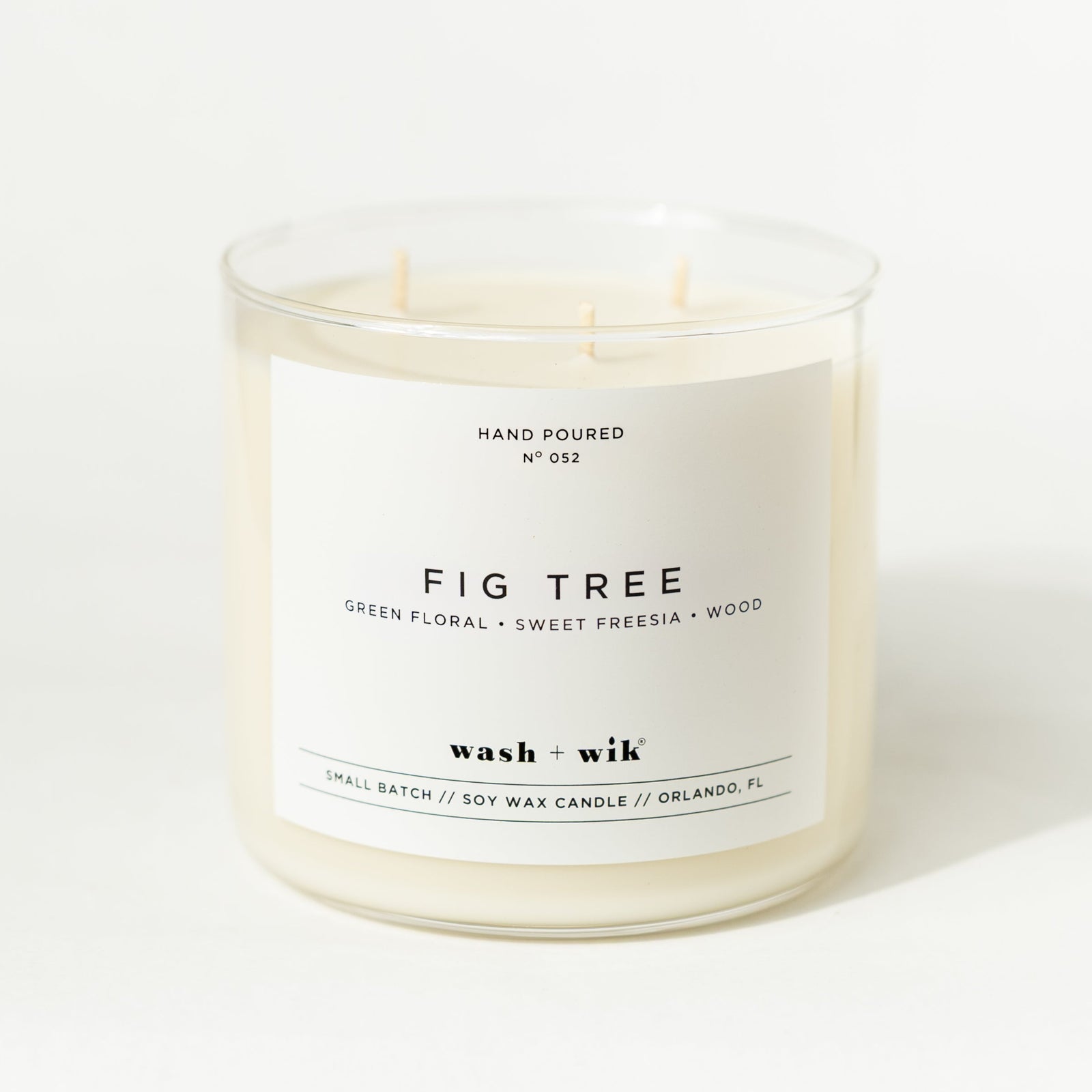 Three wick tumbler candle 