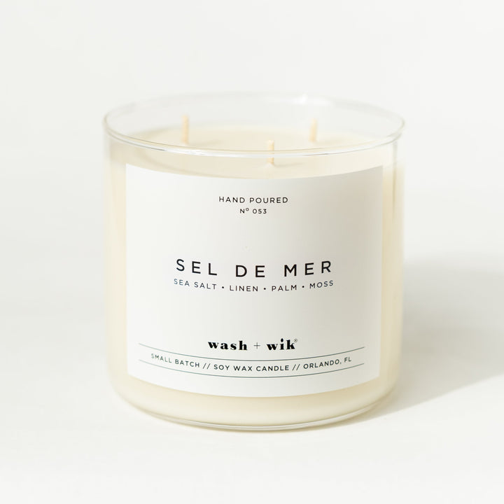 Three wick tumbler candle 