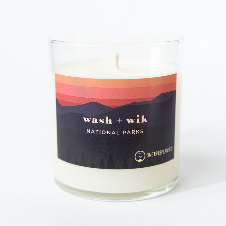Candle with a &