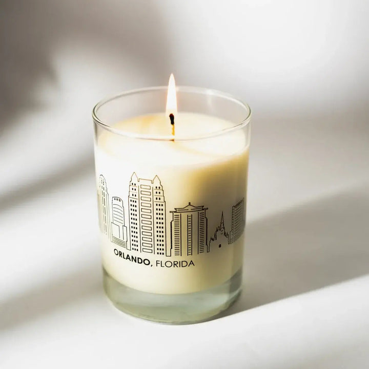 Candle with &