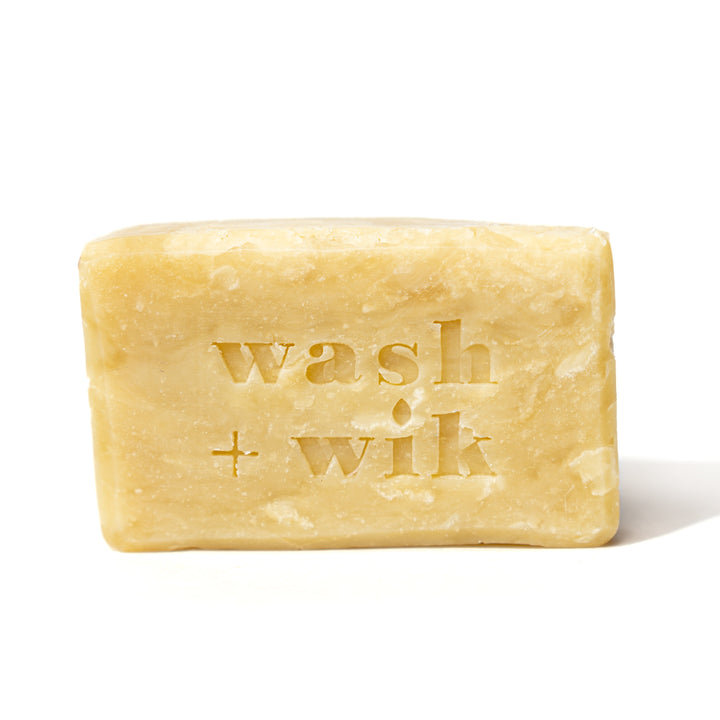 Bar of soap with &