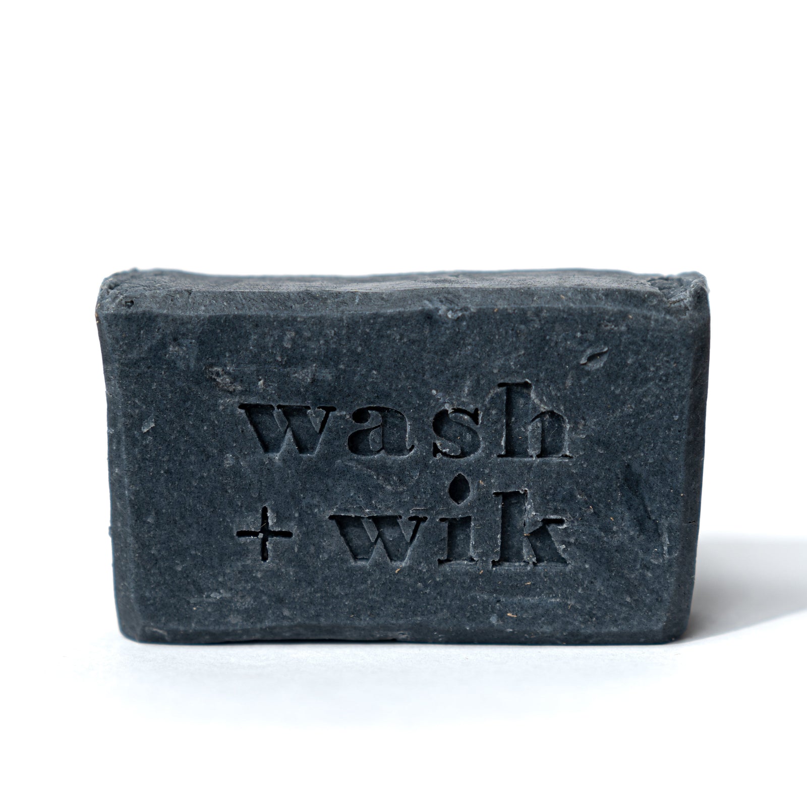 black bar of soap 