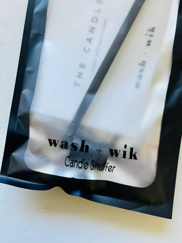 A package of candle sniffer from wash it with wax