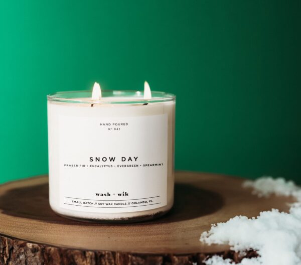 Snow Day Soy Wax Candle