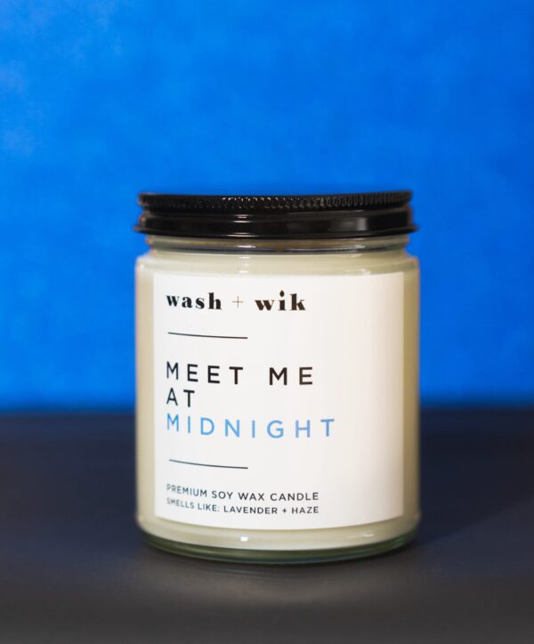 "Meet Me At Midnight" Soy Wax Candle - Image 2