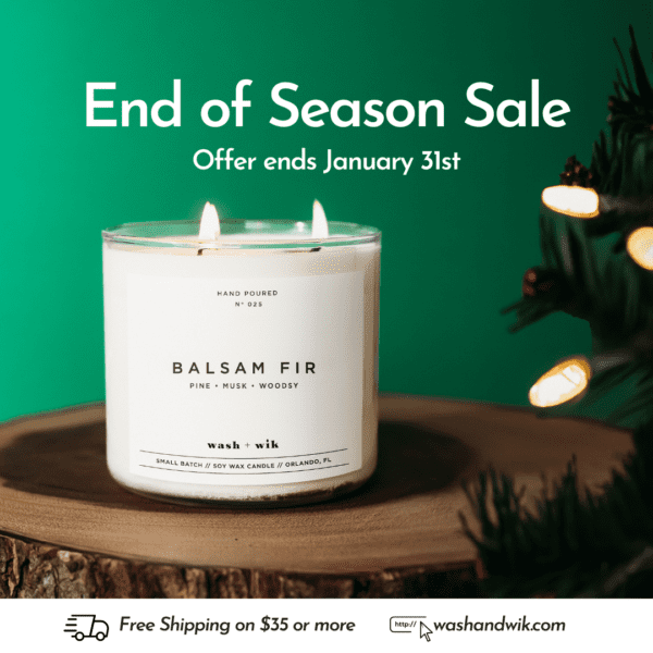 3 Wick (1lb) - End of Season Sale